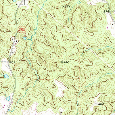 United States Geological Survey Southeast Durham, NC (1973, 24000-Scale) digital map