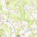 United States Geological Survey Southeast Eden, NC (1971, 24000-Scale) digital map