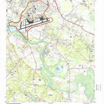 United States Geological Survey Southeast Goldsboro, NC (1998, 24000-Scale) digital map