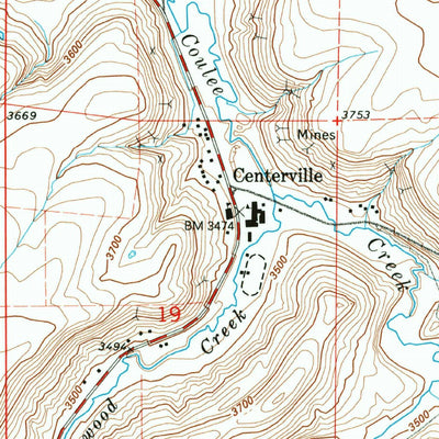 United States Geological Survey Southeast Great Falls, MT (1965, 24000-Scale) digital map