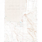 United States Geological Survey Southeast Harney Lake, OR (1980, 24000-Scale) digital map