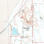 United States Geological Survey Southeast Harney Lake, OR (1980, 24000-Scale) digital map