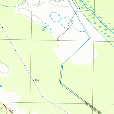 United States Geological Survey Southeast Lumberton, NC (1986, 24000-Scale) digital map