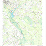 United States Geological Survey Southeast Lumberton, NC (1997, 24000-Scale) digital map
