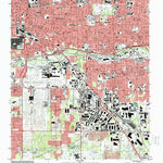 United States Geological Survey Southeast Memphis, TN (1997, 24000-Scale) digital map