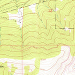 United States Geological Survey Southeast Missoula, MT (1964, 24000-Scale) digital map