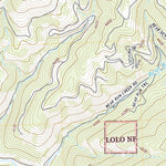 United States Geological Survey Southeast Missoula, MT (2020, 24000-Scale) digital map