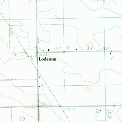 United States Geological Survey Southeast Pontiac, IL (1983, 24000-Scale) digital map