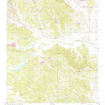 United States Geological Survey Southeast Pontotoc, MS (1966, 24000-Scale) digital map