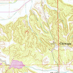 United States Geological Survey Southeast Pontotoc, MS (1966, 24000-Scale) digital map