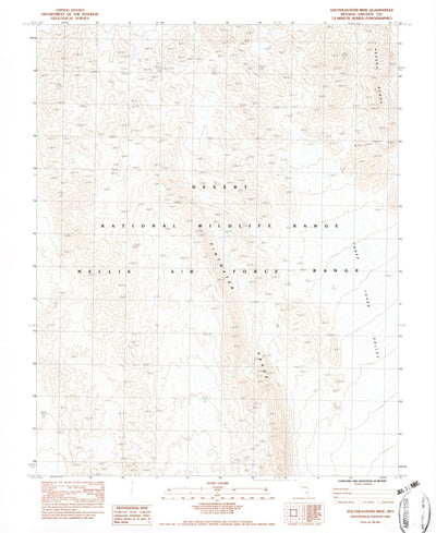 United States Geological Survey Southeastern Mine, NV (1983, 24000-Scale) digital map