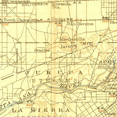 United States Geological Survey Southern California Sheet No. 1, CA (1904, 250000-Scale) digital map