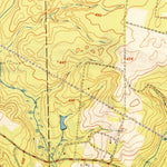 United States Geological Survey Southern Pines, NC (1950, 24000-Scale) digital map