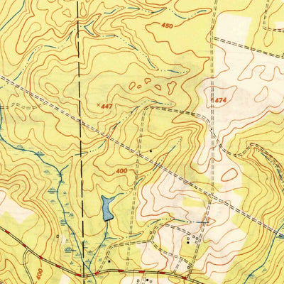 United States Geological Survey Southern Pines, NC (1950, 24000-Scale) digital map