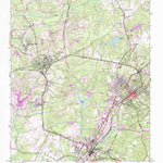United States Geological Survey Southern Pines, NC (1957, 24000-Scale) digital map