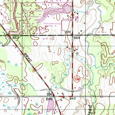 United States Geological Survey Southington, OH (1994, 24000-Scale) digital map