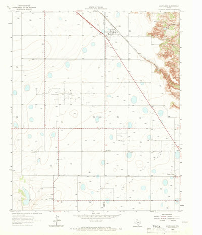 United States Geological Survey Southland, TX (1965, 24000-Scale) digital map