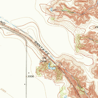 United States Geological Survey Southland, TX (1965, 24000-Scale) digital map