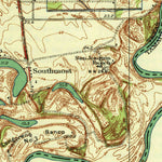 United States Geological Survey Southmost, TX (1936, 31680-Scale) digital map