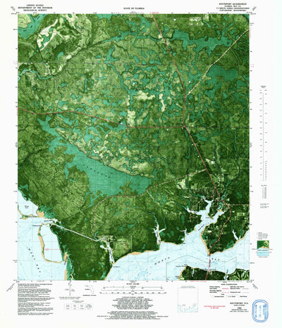 United States Geological Survey Southport, FL (1982, 24000-Scale) digital map