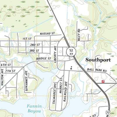 United States Geological Survey Southport, FL (2021, 24000-Scale) digital map