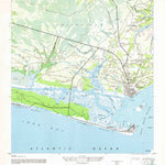 United States Geological Survey Southport, NC (1969, 24000-Scale) digital map