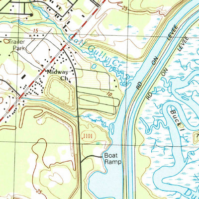 United States Geological Survey Southport, NC (1990, 24000-Scale) digital map