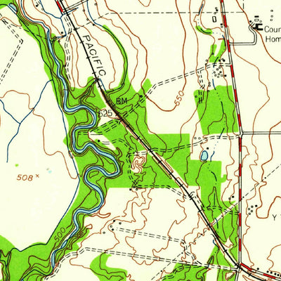 United States Geological Survey Southton, TX (1953, 24000-Scale) digital map