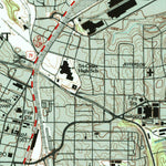 United States Geological Survey Southwest Atlanta, GA (1993, 24000-Scale) digital map
