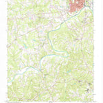 United States Geological Survey Southwest Eden, NC (1971, 24000-Scale) digital map