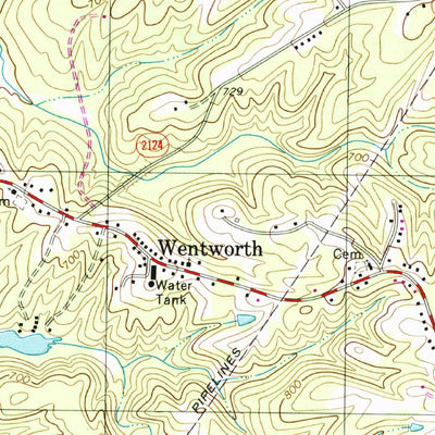 United States Geological Survey Southwest Eden, NC (2002, 24000-Scale) digital map