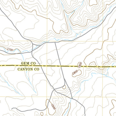 United States Geological Survey Southwest Emmett, ID (2020, 24000-Scale) digital map