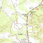 United States Geological Survey Southwest Goldsboro, NC (1974, 24000-Scale) digital map