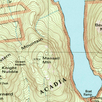 United States Geological Survey Southwest Harbor, ME (1983, 24000-Scale) digital map