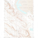United States Geological Survey Southwest Harney Lake, OR (1980, 24000-Scale) digital map
