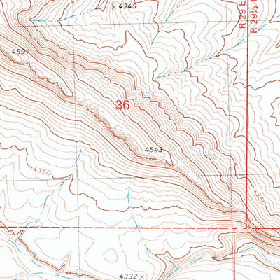 United States Geological Survey Southwest Harney Lake, OR (1980, 24000-Scale) digital map