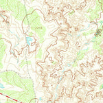 United States Geological Survey Southwest Lake Kemp, TX (1966, 24000-Scale) digital map