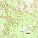 United States Geological Survey Southwest Lake Kemp, TX (1966, 24000-Scale) digital map