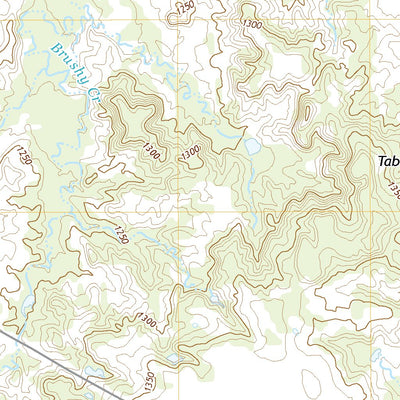 United States Geological Survey Southwest Lake Kemp, TX (2022, 24000-Scale) digital map