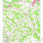 United States Geological Survey Southwest Lumberton, NC (1972, 24000-Scale) digital map