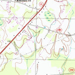 United States Geological Survey Southwest Lumberton, NC (1997, 24000-Scale) digital map