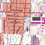 United States Geological Survey Southwest Memphis, TN-AR (1965, 24000-Scale) digital map