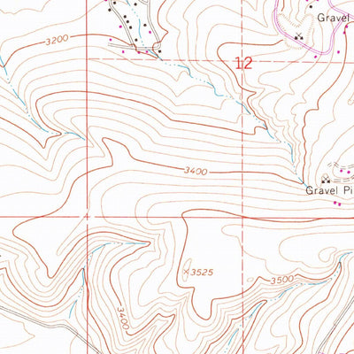 United States Geological Survey Southwest Missoula, MT (1964, 24000-Scale) digital map