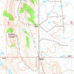 United States Geological Survey Southwest Muskogee, OK (1974, 24000-Scale) digital map