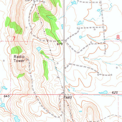United States Geological Survey Southwest Muskogee, OK (1974, 24000-Scale) digital map