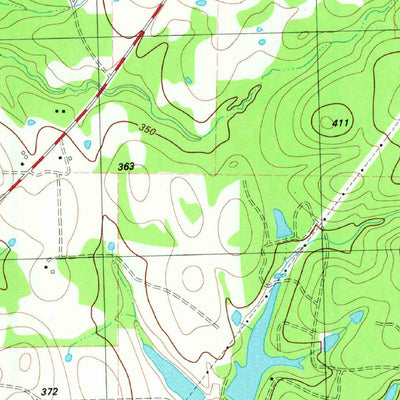 United States Geological Survey Southwest Palestine, TX (1982, 24000-Scale) digital map