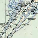United States Geological Survey Southwest Pass, LA (1952, 62500-Scale) digital map