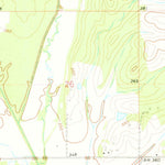 United States Geological Survey Southwest Pontotoc, MS (1972, 24000-Scale) digital map
