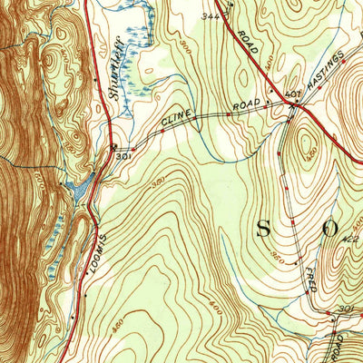 United States Geological Survey Southwick, MA-CT (1947, 31680-Scale) digital map