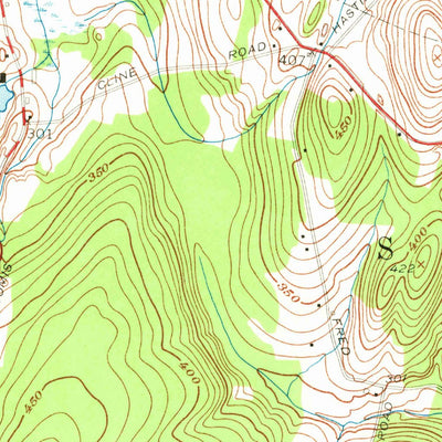 United States Geological Survey Southwick, MA-CT (1958, 24000-Scale) digital map